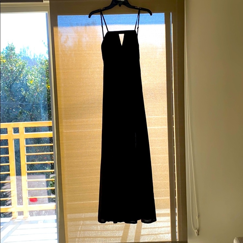 Tobi Black Maxi Dress